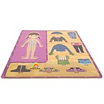 Puzzle din lemn Îmbracă Fata - imagine 2