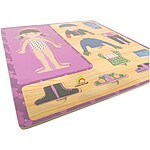 Puzzle din lemn Îmbracă Fata - imagine 4