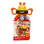 Jucărie senzorială și pentru dentiție Albinuța - imagine 3