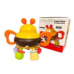 Jucărie senzorială și pentru dentiție Albinuța - imagine 6