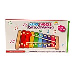 Jucărie muzicală Xilofon cu 8 note, 24 cm - imagine 5