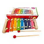 Jucărie muzicală Xilofon cu 8 note, 24 cm - imagine 3