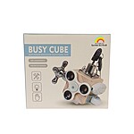 Jucărie senzorială Montessori, Busy cube - imagine 6
