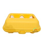 Joc Montessori de potrivire și asociere – set 6 ouă cu forme - imagine 2