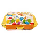 Joc Montessori de potrivire și asociere – set 6 ouă cu forme - imagine 5