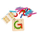 Joc educativ de tip Montessori, Geoboard din lemn