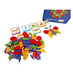 Tangram din lemn cu 155 de piese - imagine 4