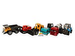 Set de 6 mașinuțe metalice de contrucții, 7 cm