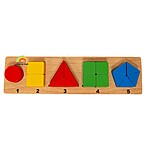 Joc puzzle Montessori părțile întregului