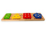 Joc Montessori 4 forme - imagine 2