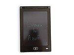 Tabletă cu ecran LCD de 8″, pentru scris și desenat, cu buton de ștergere-neagră