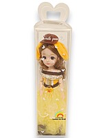 Păpușă cu articulații mobile, înalțime 30 cm - model cu pălărie - imagine 4