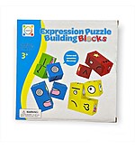 Jocul emoțiilor cu 12 cuburi și dreptunghiuri albe, stickere și 50 de carduri - imagine 3