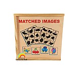 Joc din lemn de asociere cu Umbre – 36 piese asortate - imagine 2