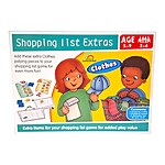 Joc educativ în limba engleză Lista de cumpărături cu articole de îmbrăcăminte