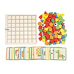 Joc creativ din lemn  Mozaic cu 120 piese - Bufnița - imagine 4