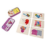 Joc educativ de asociere Cognition Puzzle cu obiecte - imagine 5