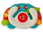 Volan mic interactiv cu sunete și lumini - albastru - imagine 2