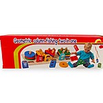 Joc Montessori 2 în 1, sortator și joc de pescuit (peștișori cu buline) - imagine 4