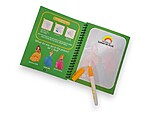 Carte reutilizabilă de colorat cu apă Magic Book - model prințese - imagine 3