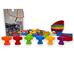 Joc de sortare culori, asociere și numărat Koala, cu 48 de piese - imagine 4