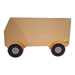 Busy Board Electric din lemn, Camionul cu sunete și lumini - imagine 4