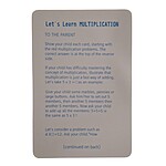 Carduri cognitive cu Înmulțirea – set 36 de carduri - imagine 4
