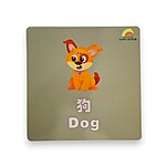 Set 6 carduri puzzle cu piese mari, model cu animale domestice - imagine 6