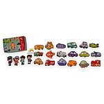 Set de 22 magneți de frigider cu mijloace de transport