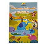 Joc magnetic cu animale din savană cu 23 piese magnetice