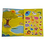 Joc magnetic cu animale din savană cu 23 piese magnetice - imagine 2