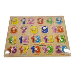 Puzzle încastru cu numere 0-20 - imagine 2