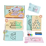 Planșe educaționale reutilizabile pentru desen în simetrie - imagine 5