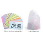 Joc cu litere magnetice și carduri în limba engleză, de tipul alfabetar - imagine 10