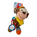 Jucărie senzorială din material textil pentru bebeluși - model Maimuțică - imagine 5