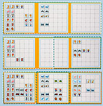 Joc magnetic de memorie cu perechi de animale și mijloace de transport - imagine 5