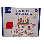 Joc de logică și asociere a mărgelelor după model, cu 5 coloane - imagine 6