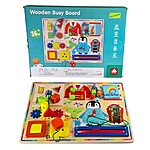 Planșă de activități Montessori Busy Board Pinguin