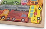 Puzzle din lemn tip tetris cu mijloace de transport - imagine 3