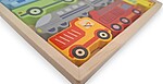 Puzzle din lemn tip tetris cu mijloace de transport - imagine 5