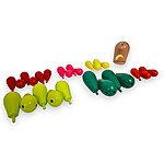 Joc din lemn de echilibru, îndemânare, atenție și construcție creativă Cactus and Blocks - imagine 6