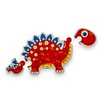 Puzzle din carton cu 6 imagini, tematică Dinozauri - imagine 4