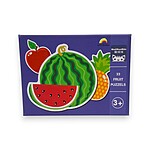 Puzzle din carton cu 6 imagini, tematică Fructe - imagine 2
