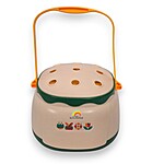 Jucărie educativă și creativă pentru bebeluși Coș cu Flori - imagine 3