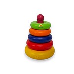 Piramidă de stivuire din plastic, 15 cm