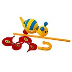 Jucărie de împins cu sunete – Albinuța galbenă - imagine 3
