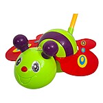 Jucărie de împins cu sunete – Albinuța verde - imagine 5