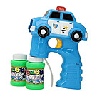 Pistol de făcut baloane de săpun - Mașină de poliție albastră