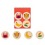 Joc educativ Montessori de asociere și memorie supermarketul animalelor - imagine 8