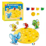 Joc de societate și de memorie, Șoricei și brânză - 2 modalități de joc